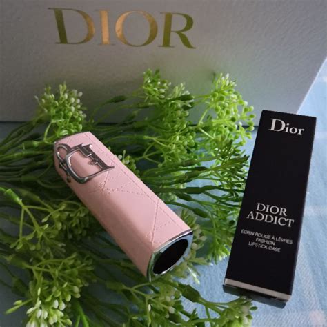 dior pulsera de teladior pink cannage case|Pink Cannage Addict Lipstick Fashion Case .